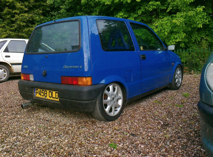 Rip 1997 fiat cinquecento 230hp awd turbo