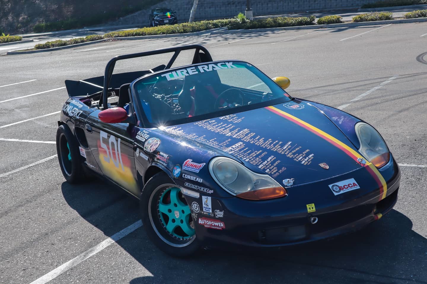 2001 Porsche Boxster V8 swap