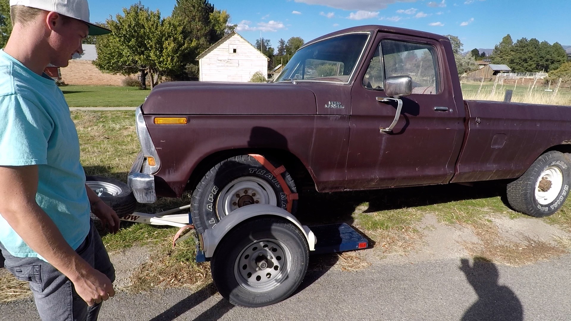 1979 Ford F250 Ranger - Family owned from day one #midnightmaroon
